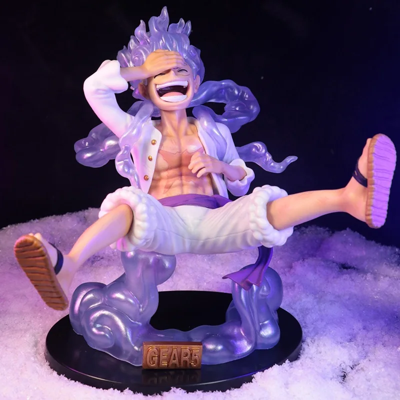 High Quality Anime Action Figure One Piece Monkey D. Luffy Gear 5 Sol Joyboy Nika