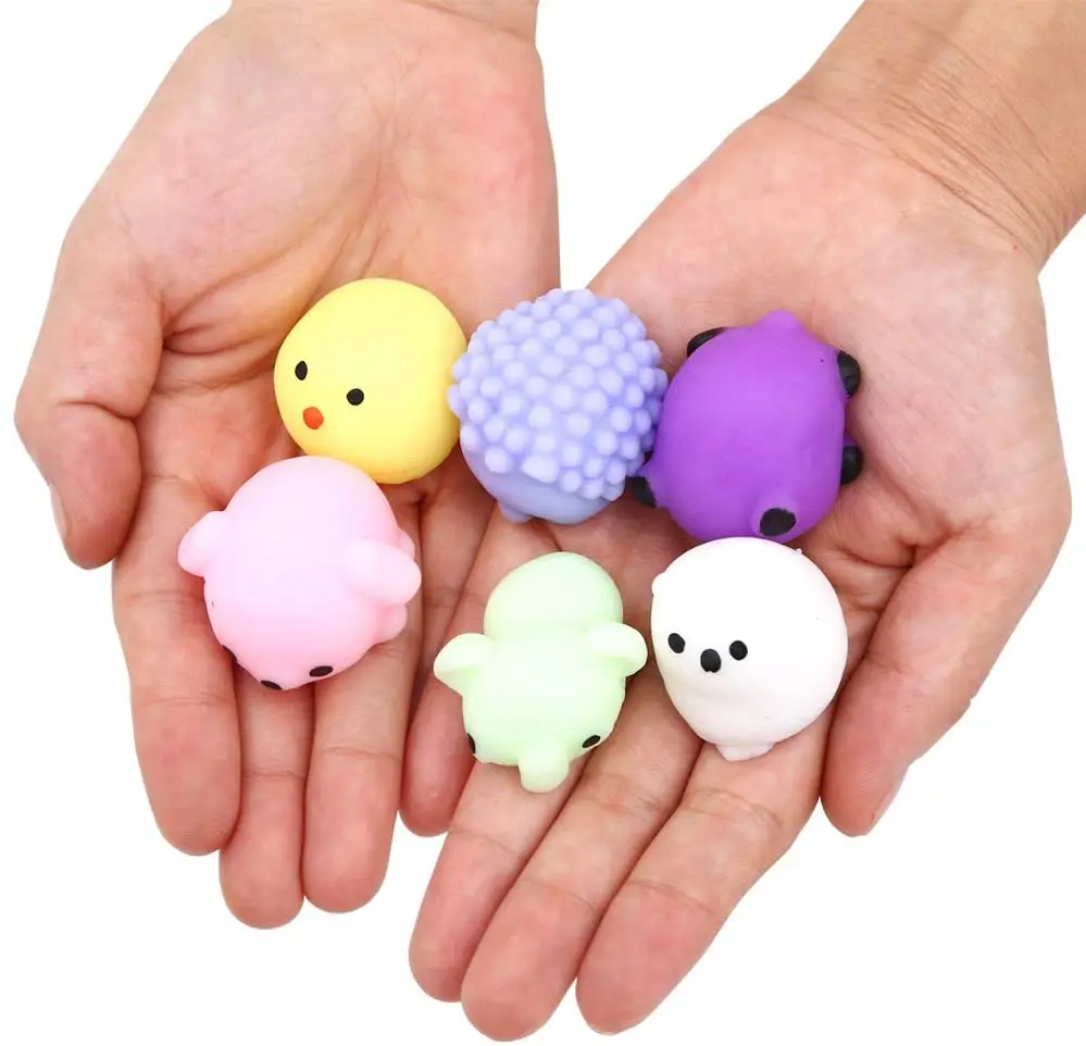 Kids Mochi Squishy Toy moji Kids Mini Kawaii squishies Mochi Stress Reliever Anxiety Squishy Toys