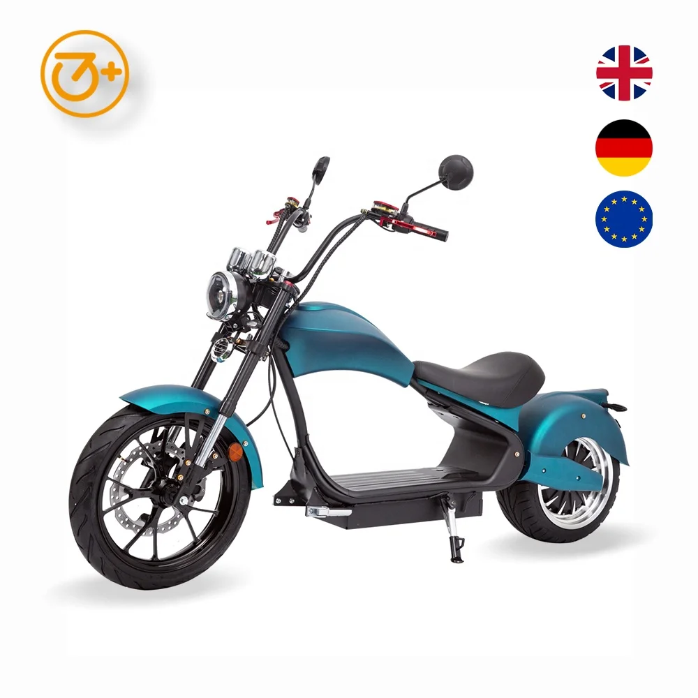 2023 New Design 4000w 75kmh Electric Scooters Citycoco Motorcycles MH3 Eu Warehouse EEC