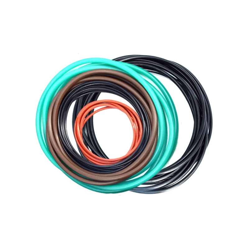 Заводская оптовая продажа резиновых уплотнительных колец NBR FKM силиконовые EPDM Oring ISO9001 O кольца