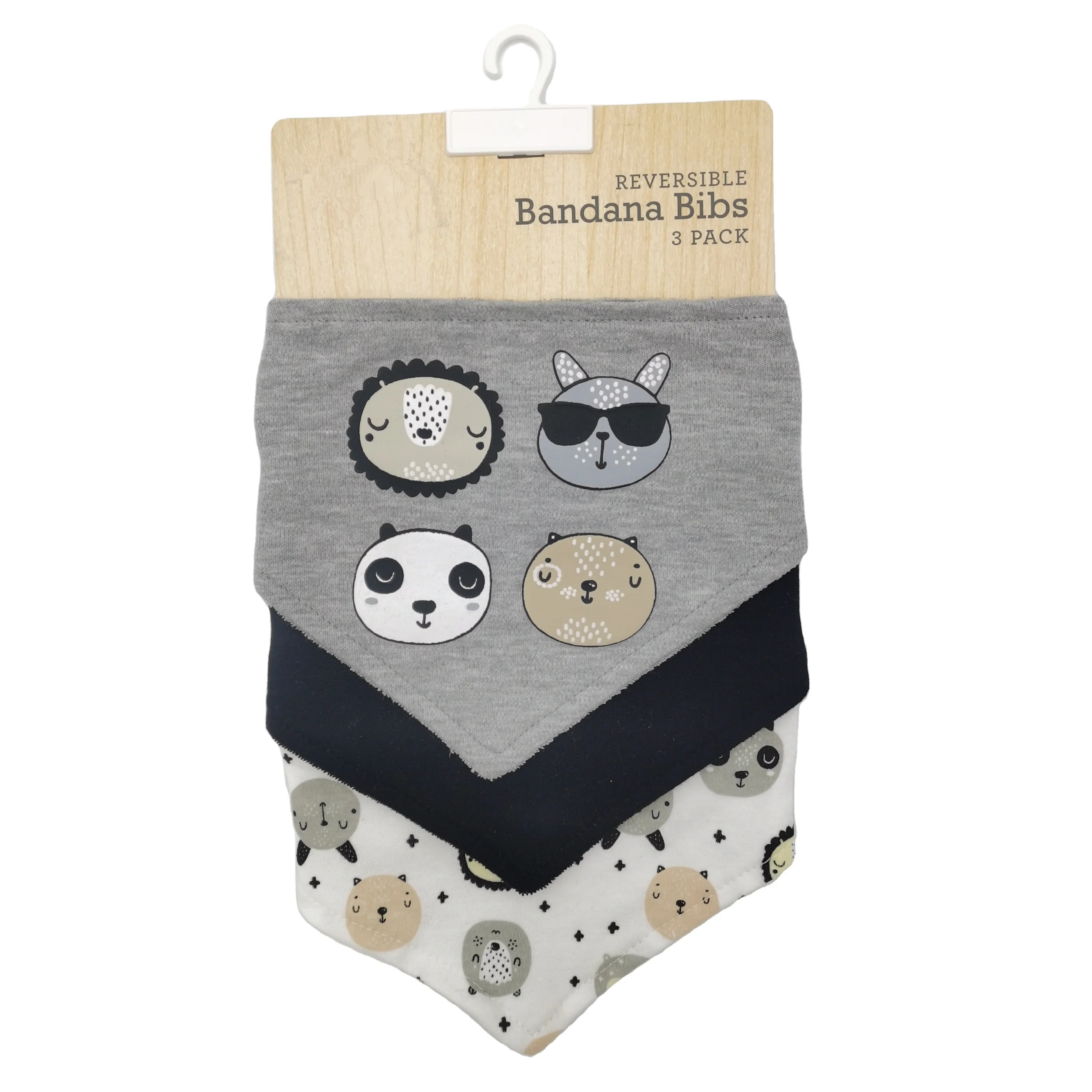 Baby Bibs Textile Triangular Bibs With Customized Pattern