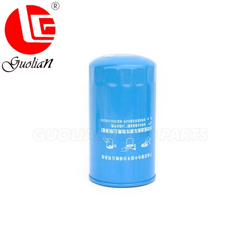 
China Truck Fuel Filter CX0815 WeiChai WD615 engine spare parts oil filter 612600081334 