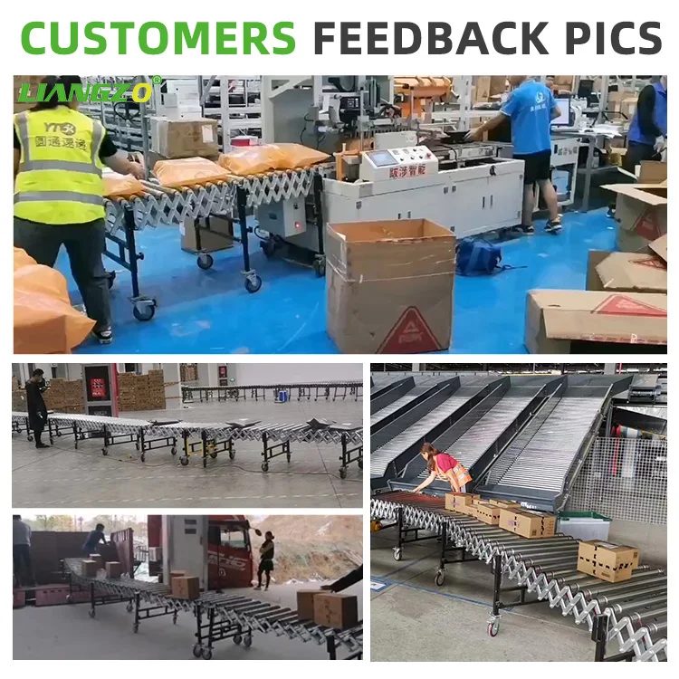 New Design Automatic Stainless Steel Transmission Ribbed Belt Roller Conveyor