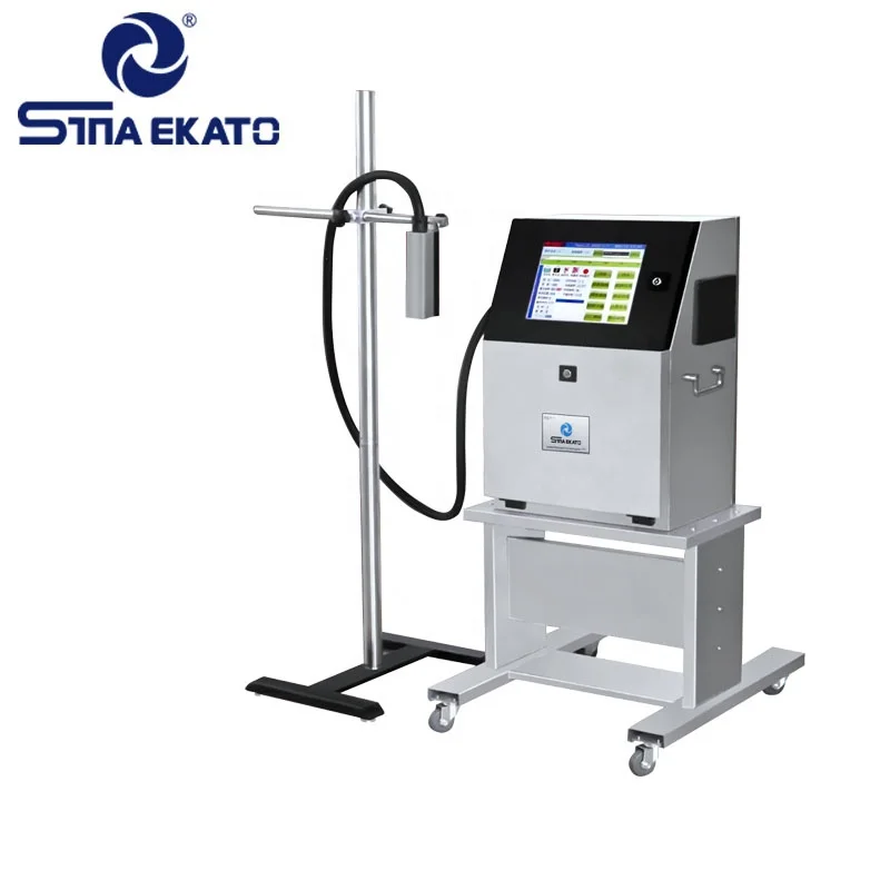 Small Characters Spurt Code Applied in Glass Plastic Bottle Expiry Date Printing Machine Printer Inkjet Printers