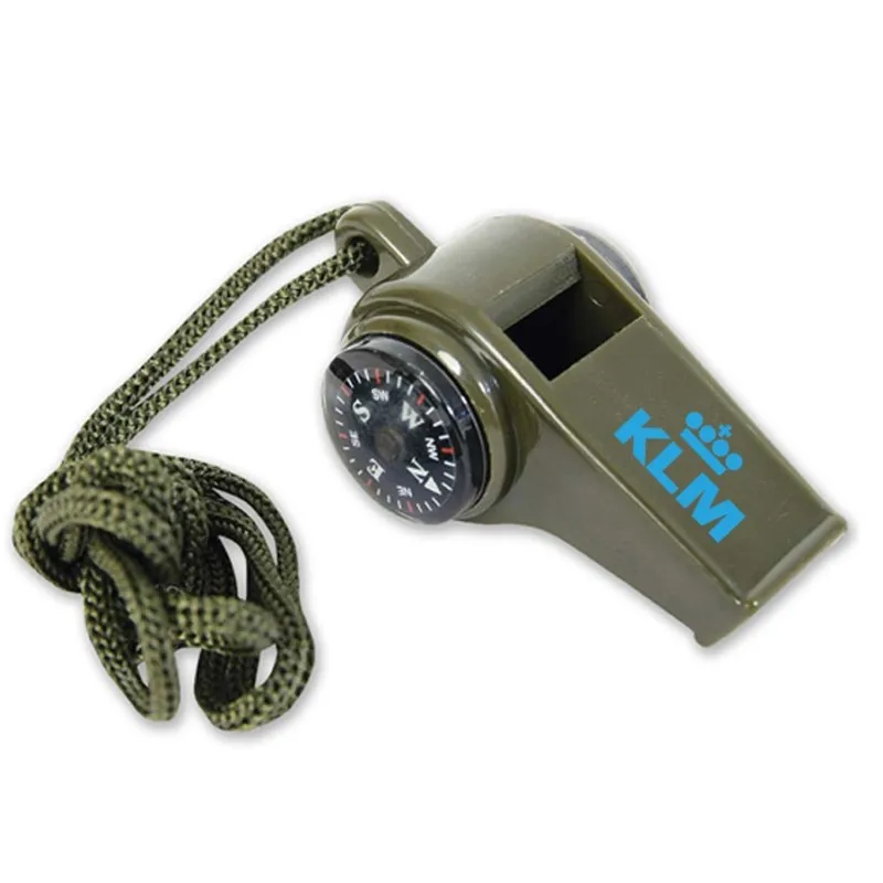 Safety Whistle Wholesale Customized Plastic Whistle Compass And Thermometer 3 In 1 Multi-Function Safety Whistle