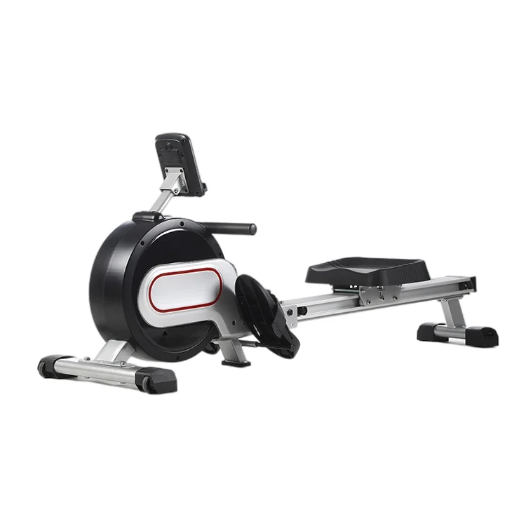 8 Level Adjustable resistance Rower 2021 Gym Equipment Manufacture Row Exercise Rowing Machine For Home