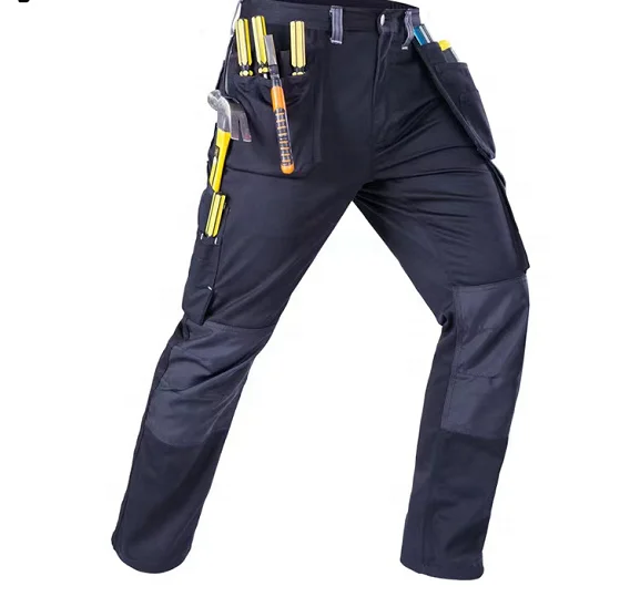 Мужские рабочие штаны cordura с наколенниками тяжелая ткань рабочая одежда Униформа мужские брюки