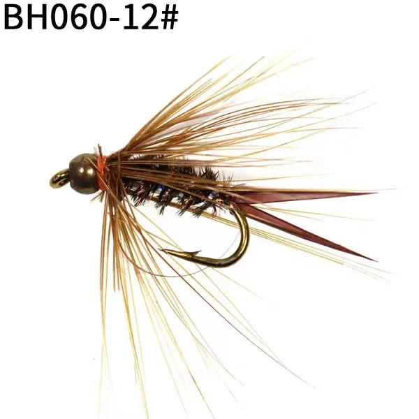 NEWRGY Fly Fishing Lure Set Fishing Flies Single Hook Fly Bionic Needle Fishing Lure Hook Sets