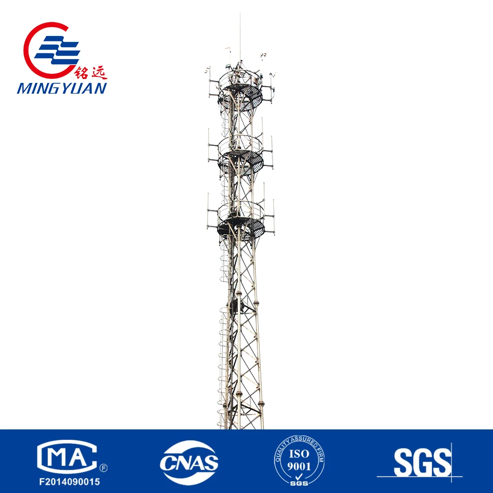 High Quality Galvanized Radio Antenna Tower steel tower