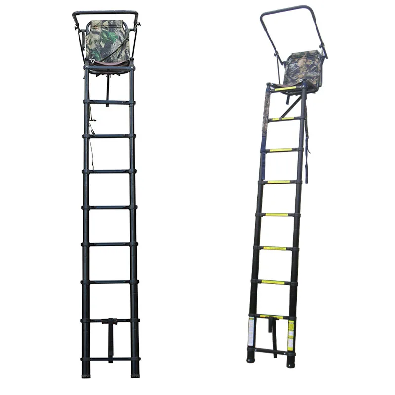 OEM ODM Aluminum Tree stand For Hunting Tree Stand Ladder For Hunting Climbing Treestand Tree Seat For Hunting