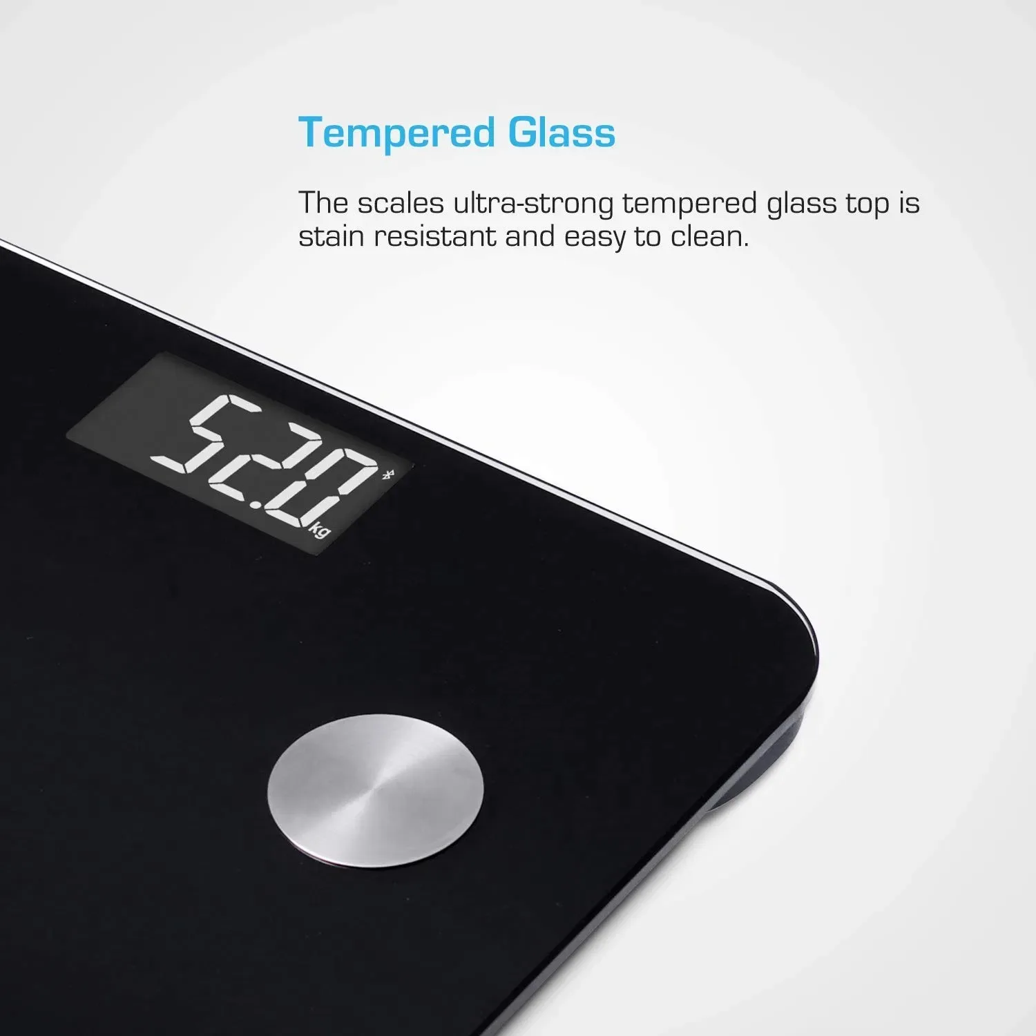 Customizable Bluetooth Square Body Fat Scale Smart Scale With App Digital Smart Bathroom Scale