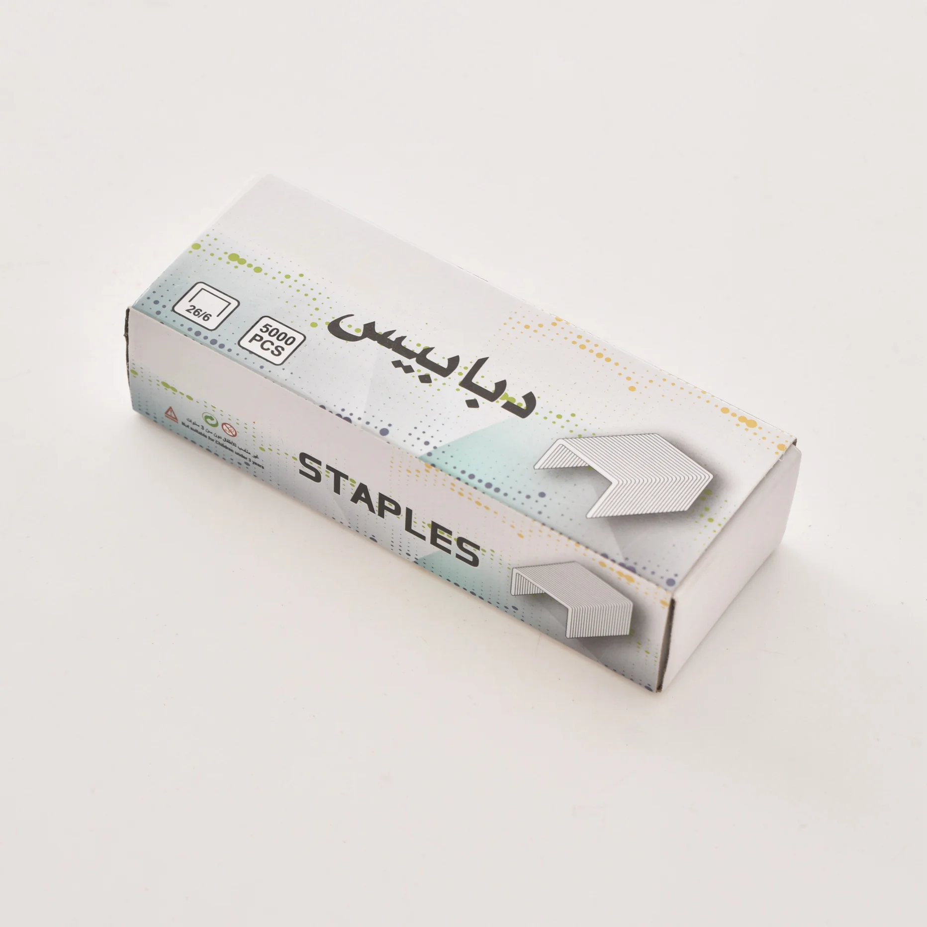 Custom Made 26/8 26/8 12.8 Crown Galvanized Iron Office Staples for Binding