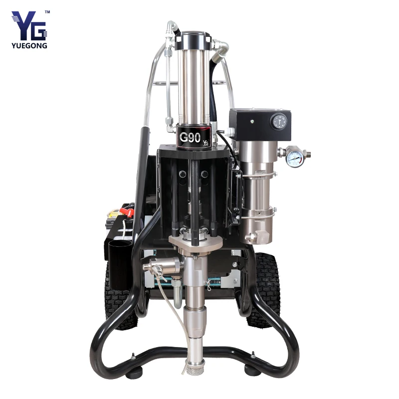 Professional Hydraulic Gas/Electric/Diesel High Pressure Airless Spray Machine For High Viscosity Epoxy Silicone Sprayer