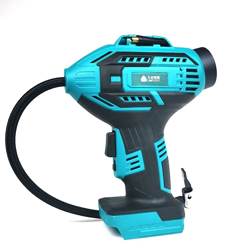 Mini Rechargeable Air Pump Tire Inflator Portable Cordless Compressor Digital Car Tyre Pump for Car Bicycle makita battery