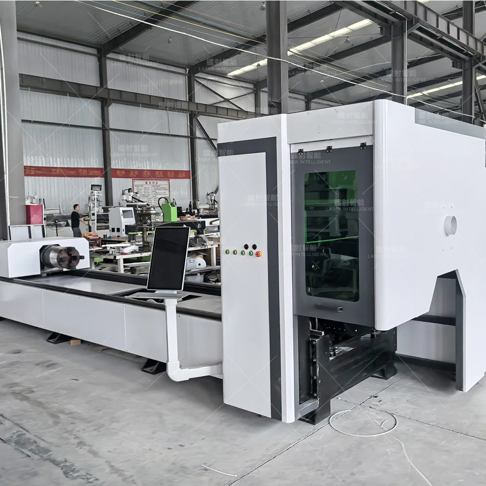 laser cutting machine channel steel pipe metal cutt stainless steel tube high precision machine