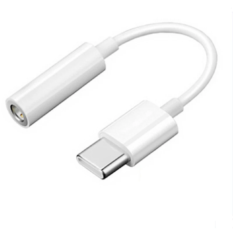 Wholesale 3.5mm To Type-c Jack Splitter Adapter Cable 3.5mm Aux Audio Headphone Adapter Cable