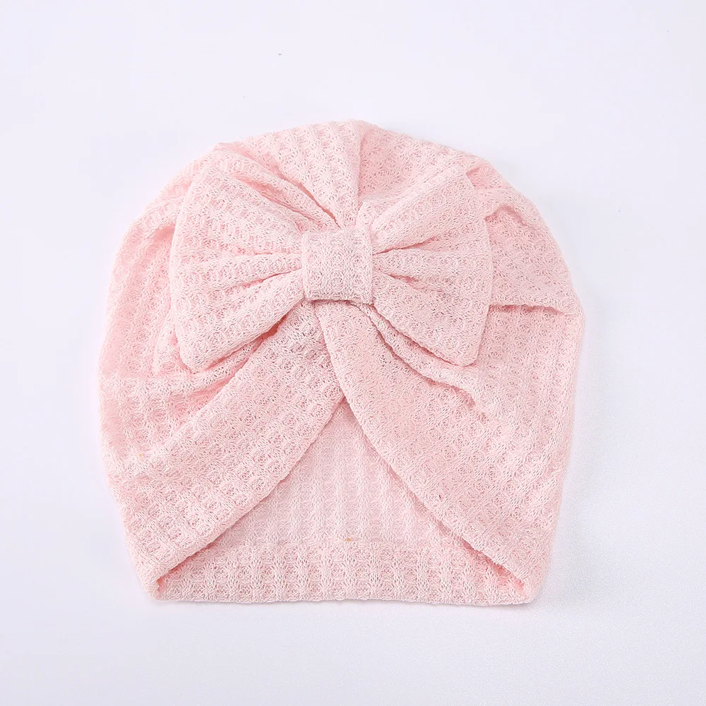 Autumn and Winter Fashion Thick Baby Hat Bands Bow Tie Elastic Standard Baby Head Band Hat