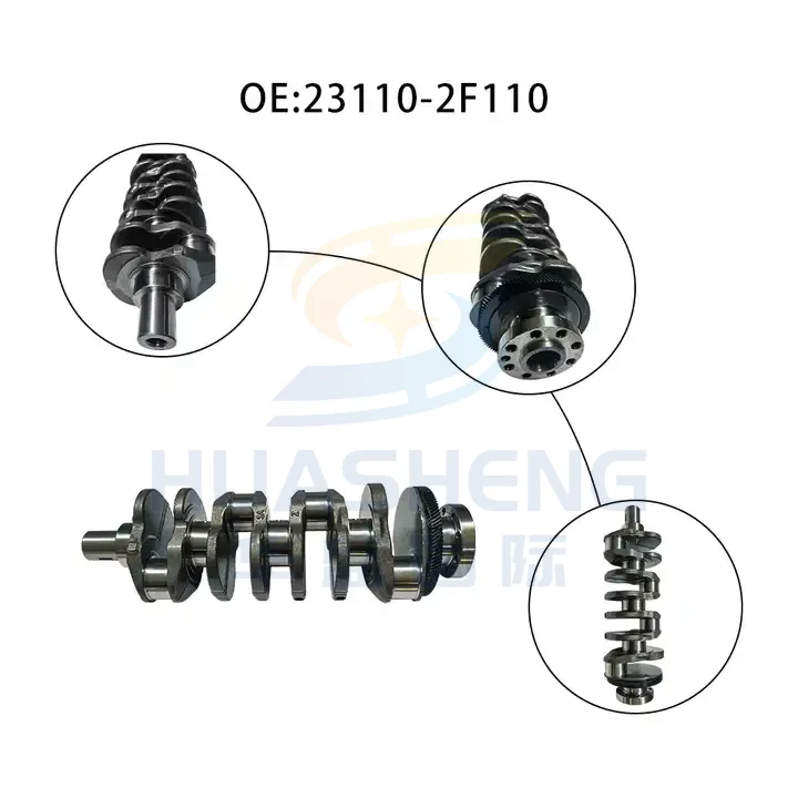 Diesel Engine Spare Parts Engine Crankshaft ISDE4 Forged Steel Crankshaft 3974539 5289840 3974634 5289842 3968176 3968177
