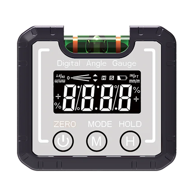 
Новый дизайн 2020, автоматический цифровой уровень с магнитным дном и 2 пузырьками 