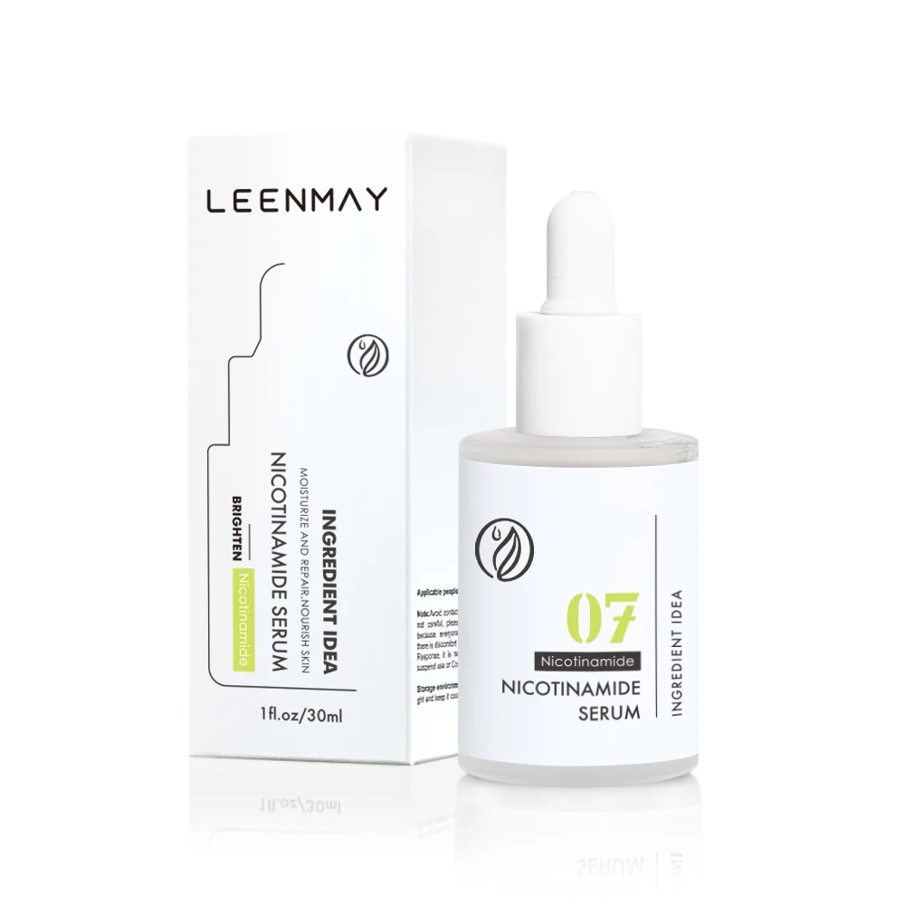 
LEENMAY Facial Serum Hyaluronic Acid Serum Nicotinamide Organic Vegan Whitening Serum 