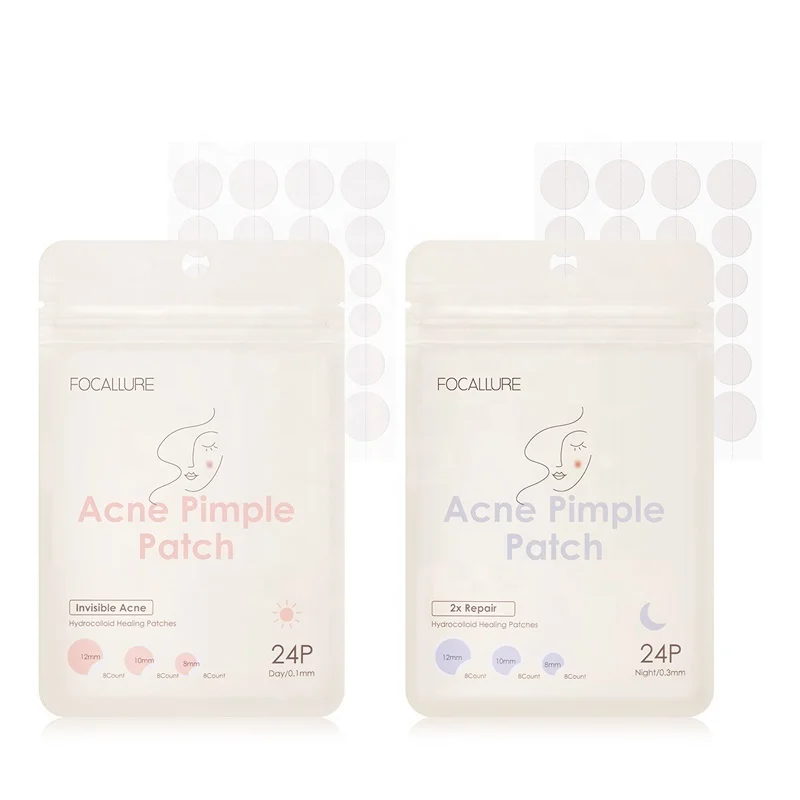 FOCALLURE Acne Spot Treatment Hydrocolloid Acne Patchs for Skin Care Clear Acne Pimple