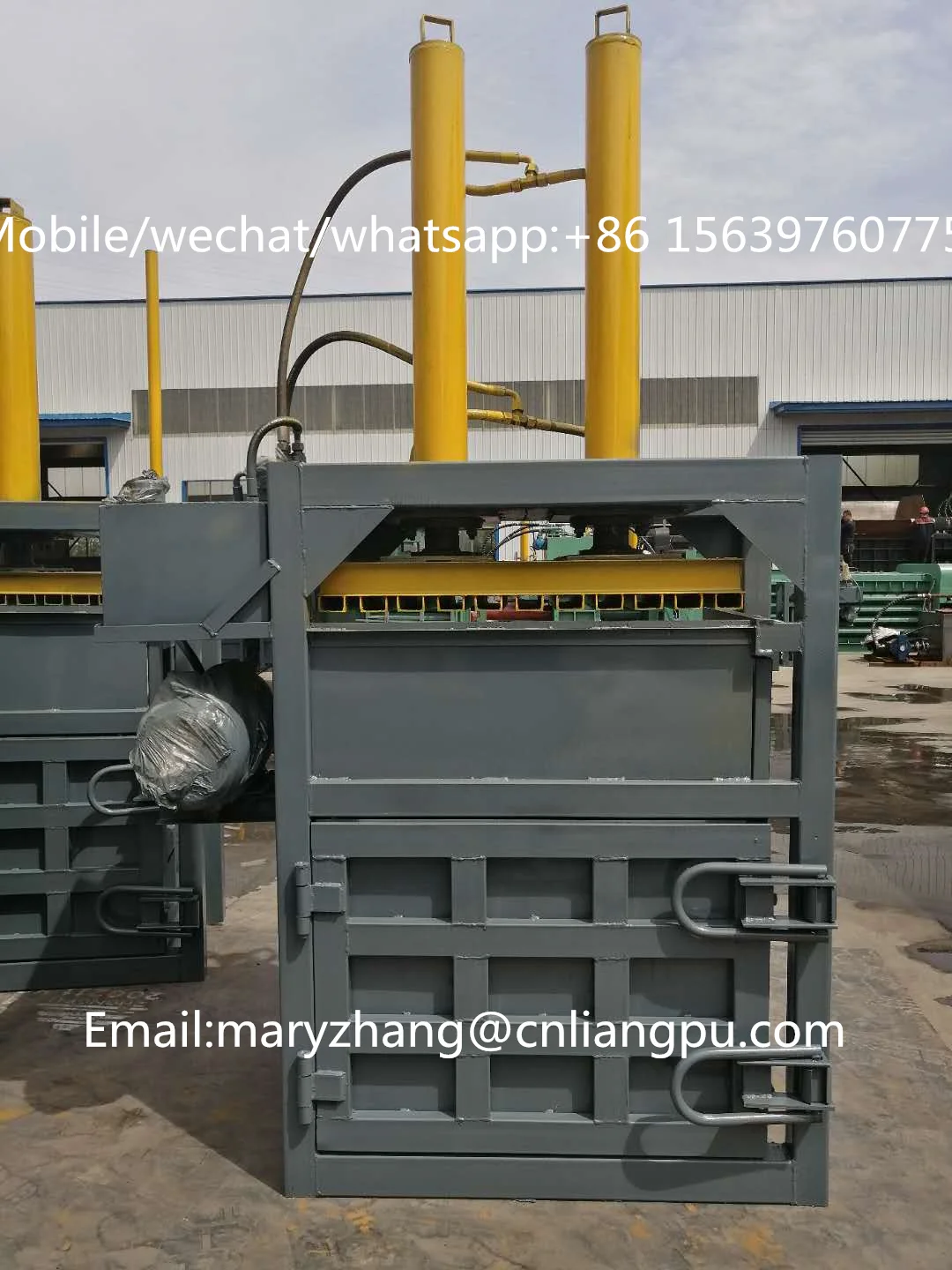 Hydraulic Plastic Cardboard Baler Compactor Prices Baling Machine for Packing Waster Cartons Bottle Press Baler Machine