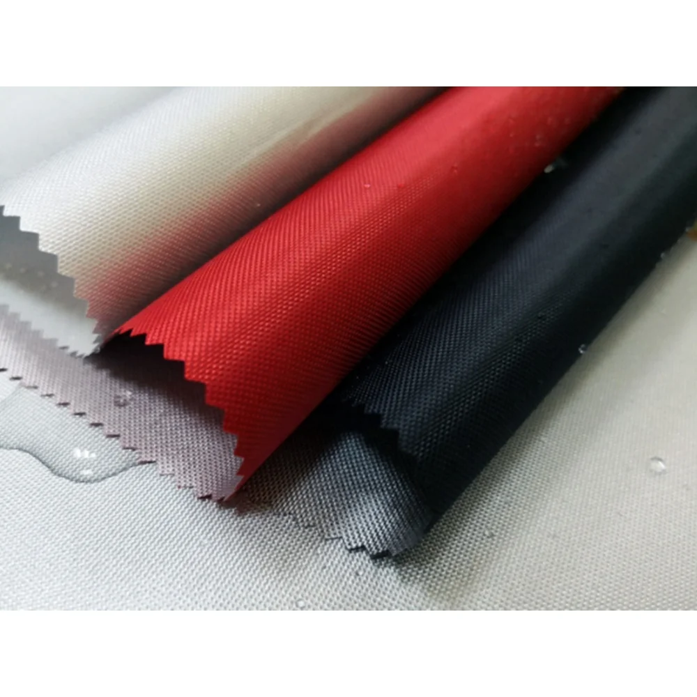 300D Waterproof Polyester Oxford Fabric PU Silver Coated Anti UV Waterproof Tent Fabric For Backpack Bags