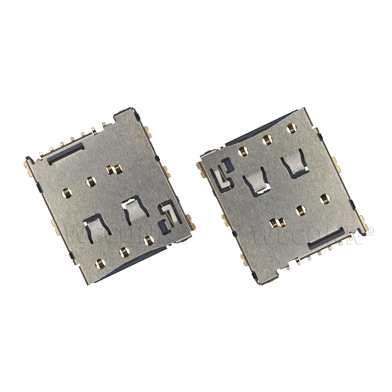 connector manufacturer 1.24H self-elastic type 7pin with detect nano sim card connector KP13B-SF-PEJ