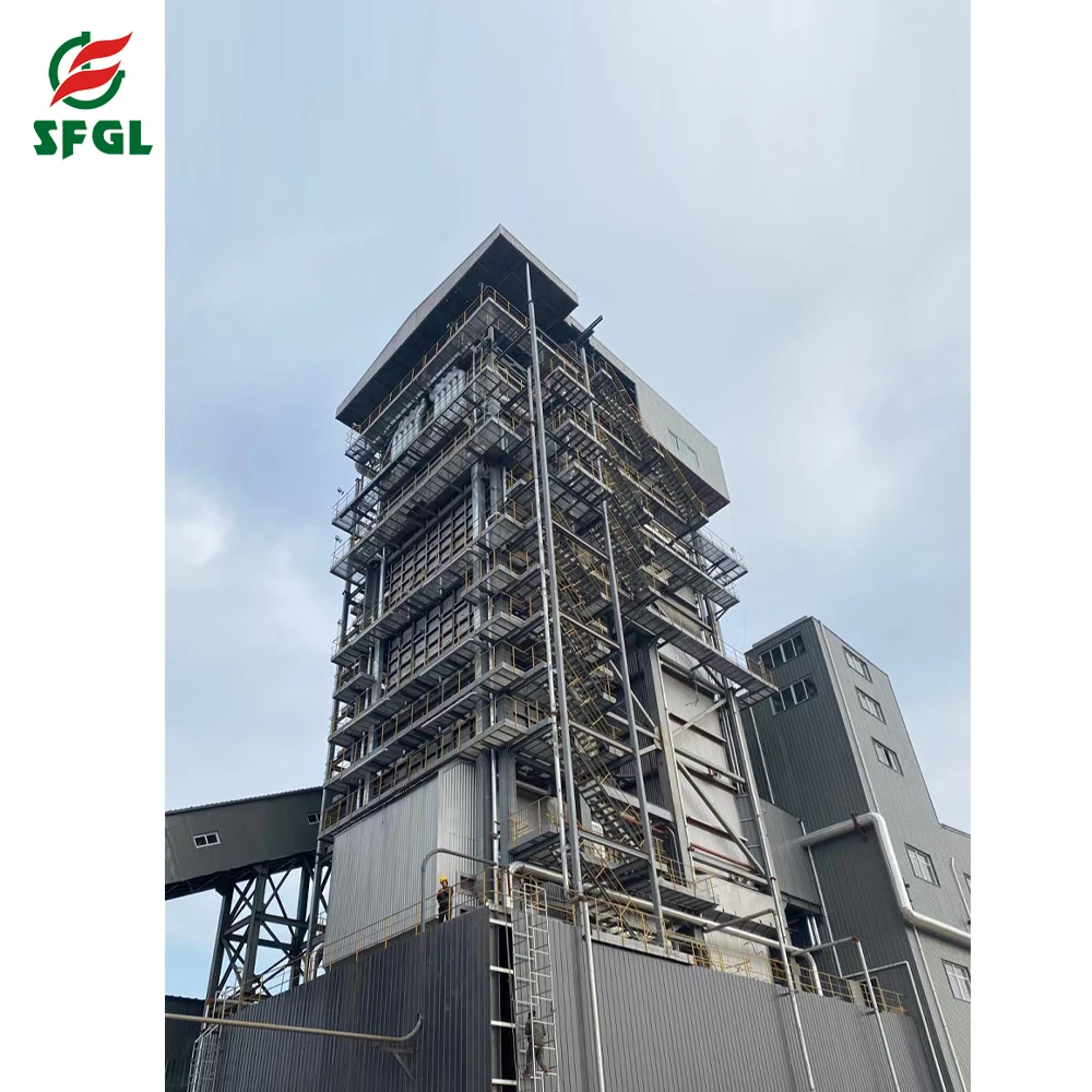 SFG 130t/h Circulating Fluidized Bed Boiler for Clothing Manufacturing Machinery Maintenance