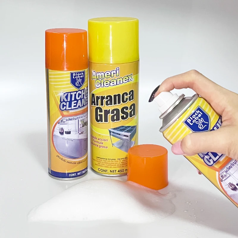 Factory Wholesale Easy Off Kitchen Grease Cleaning Spray For Household