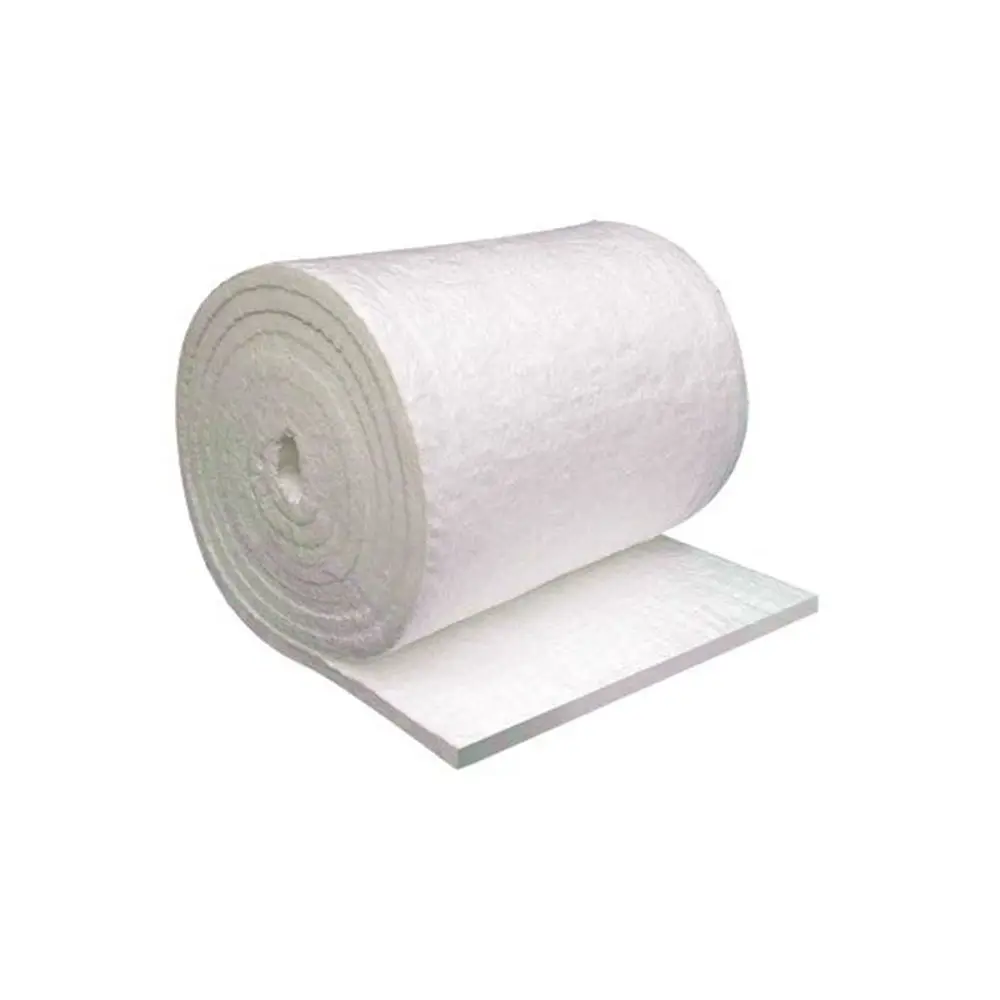 China Manufacture Fireproof High Pure Ceramic Fiber Blanket Superior High-Temp Insulation