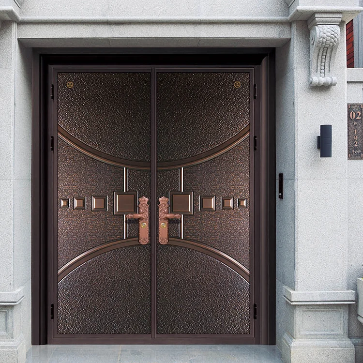 Main door designs bulletproof hotel entry doors