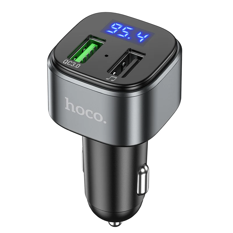 HOCO E67 FM-передатчик беспроводной BT 5 0 FM радио модулятор QC3.0 USB 18 Вт автомобильное зарядное устройство адаптер