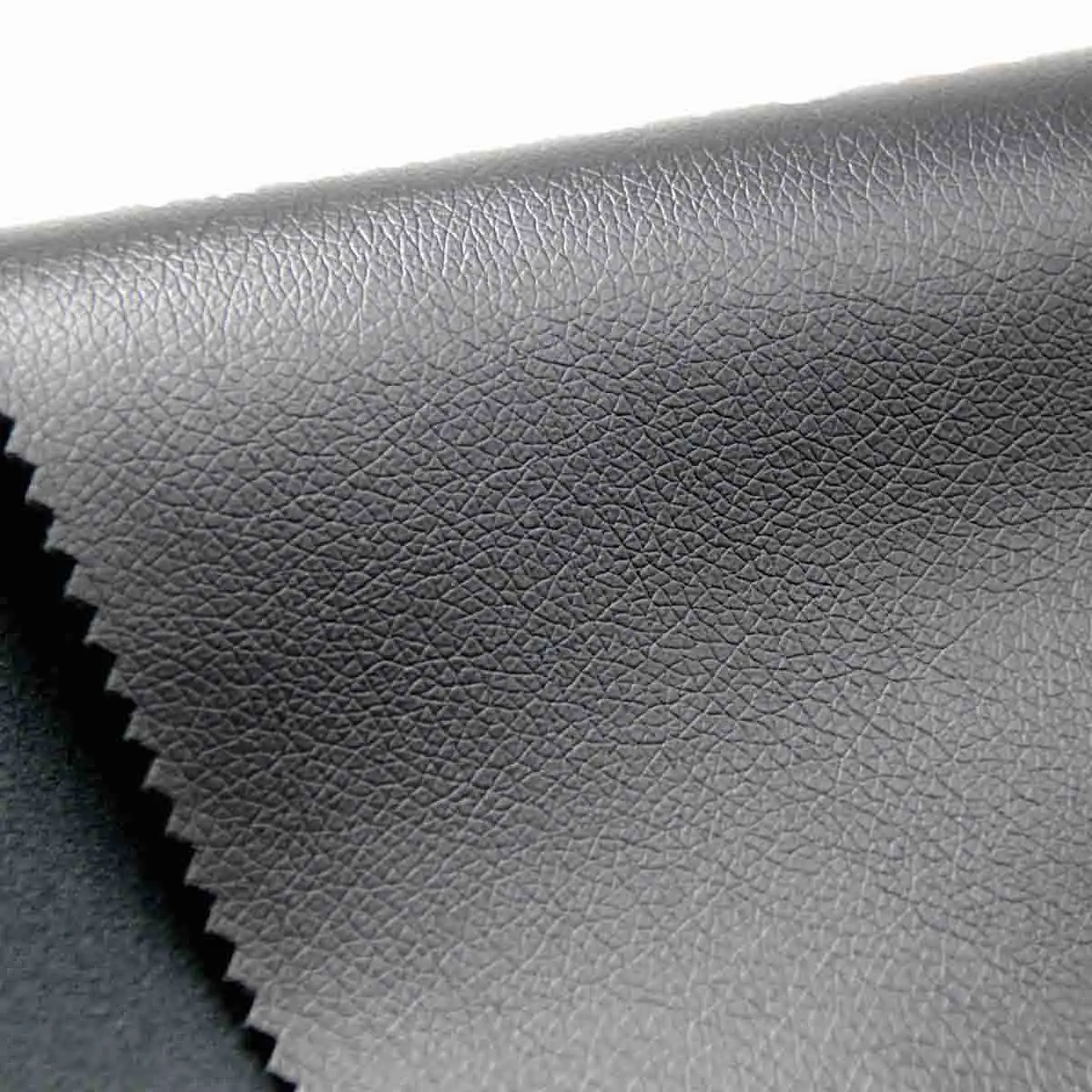 recycled suede cow leather pu saffiano leather Faux Rexine Leather For Sofa Cover