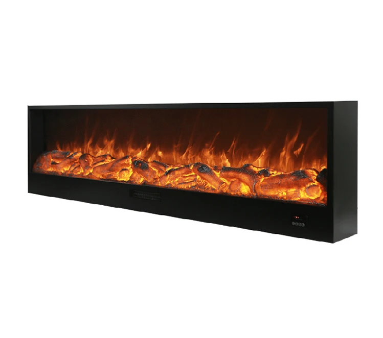 
Wholesale Built-in Decor Flame Luxury Embedded Remote control 3D LED Lights Eco-friendly Modern Electric Fireplace 