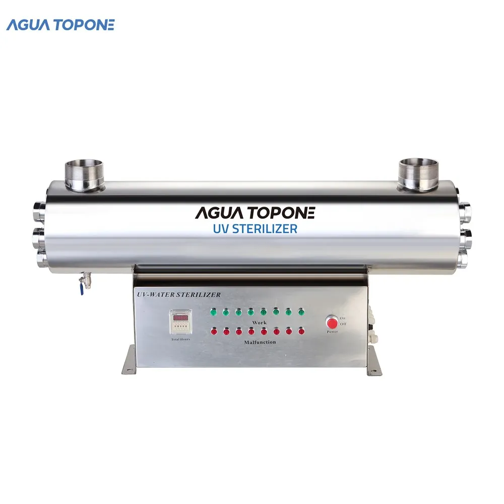 Промышленный УФ-очиститель воды AGUA TOPONE, УФ-очиститель воды, фильтр для воды, УФ-стерилизатор