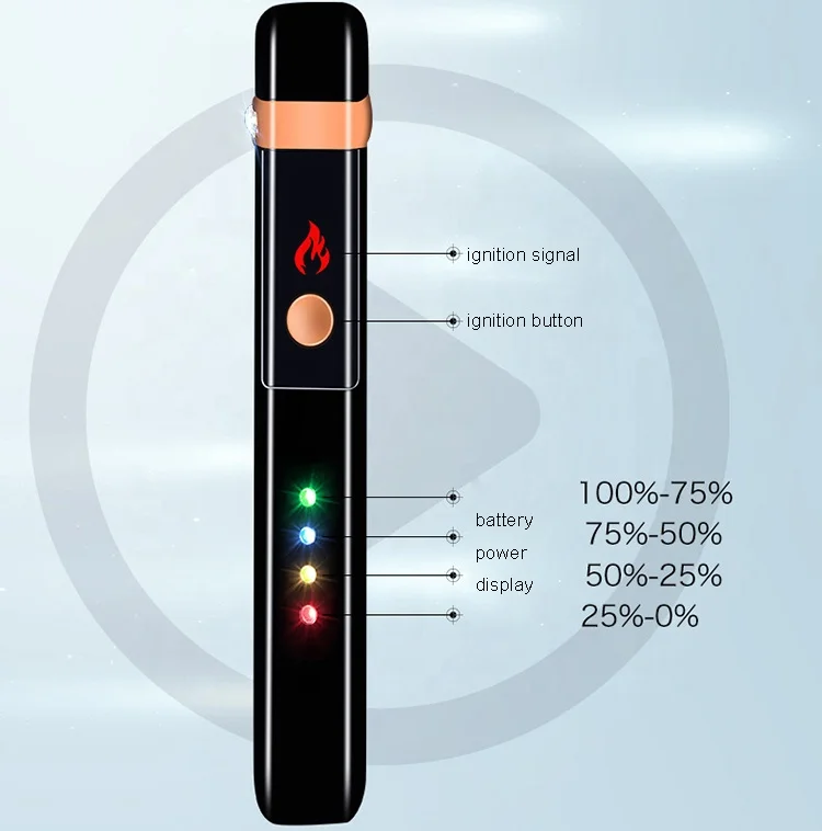 strong jet big flame electric electronic rechargeable usb charged flint arc cigar cigarette smoking pipe candle torch lighter