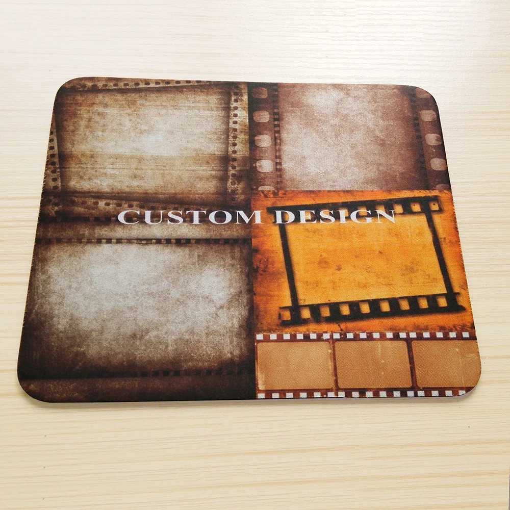 OEM Factory Direct Sale Non-slip Black Promotion Fabric Laptop Mouse Pad