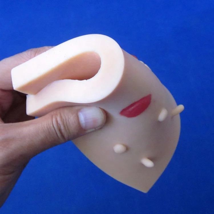 Vivid Pathological Skin Disease Lesions Model for Medical Teaching Suture Pad