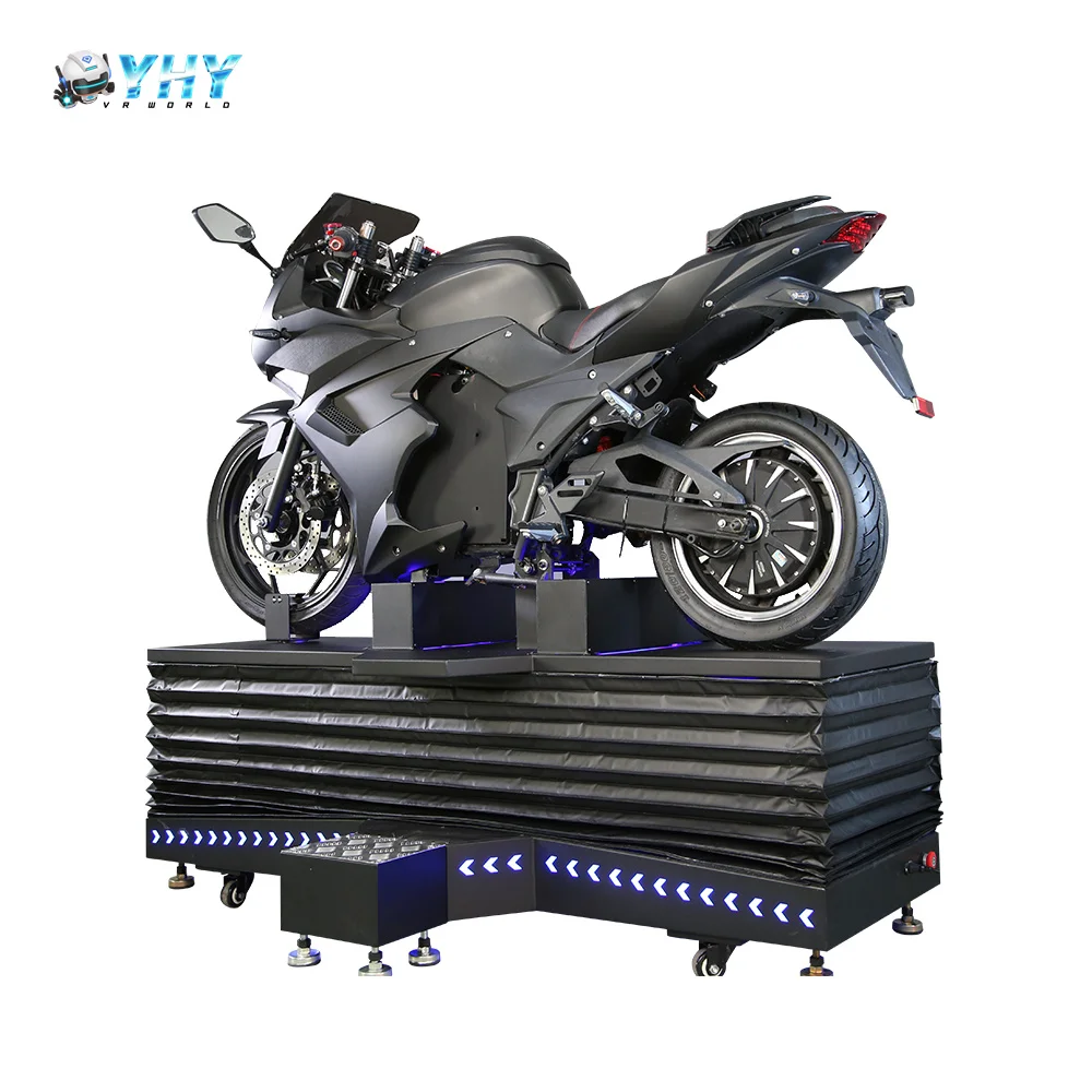 Shopping Mall Amsument Park Driving Game Machine Simulator Racing 9D Virtual Motorcycle