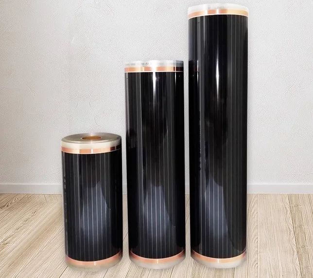MINCO HEAT Infrared Heating Film 220V Electric Warm Floor System 50CM Width 220W/m2 Heating Foil Mat Made In Korea