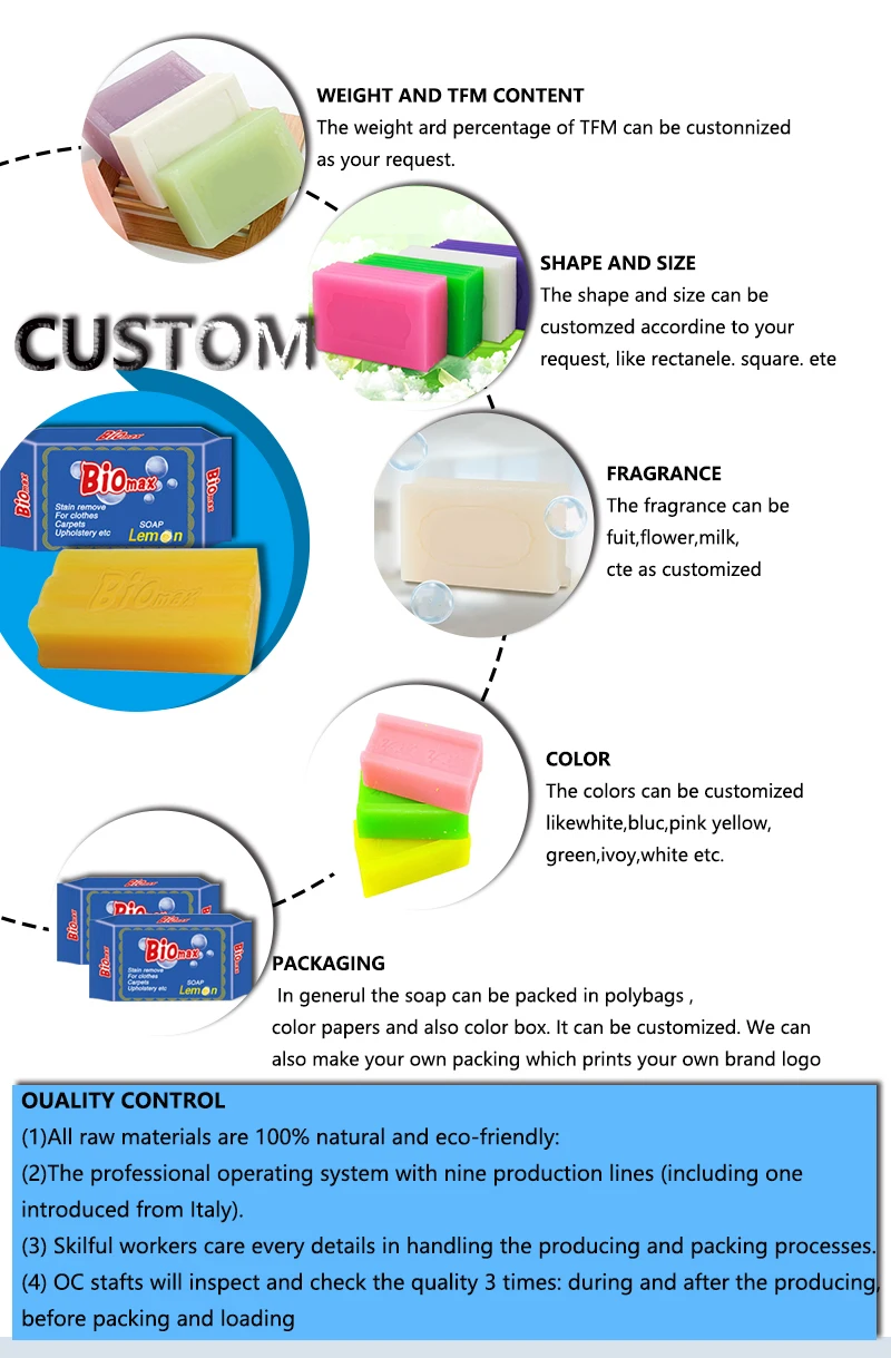 Factory Price OEM ODM Yellow Laundry Bar Soap Noodles Washing Soap