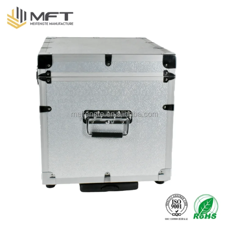 Jiangsu Factory MFT MFC004 Professional Custom Air Aluminum Silver Fashion Flight Case Suitcase ISO9000 Design Aluminum Alu Case