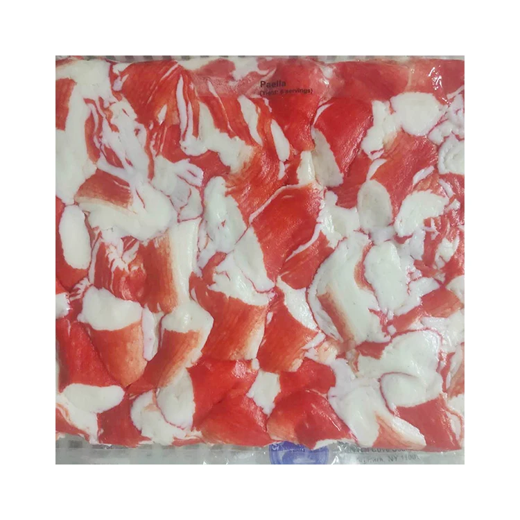 Popular Hot Sale High Quality Surimi Crab Flake China Yummy Instant Food Snacks