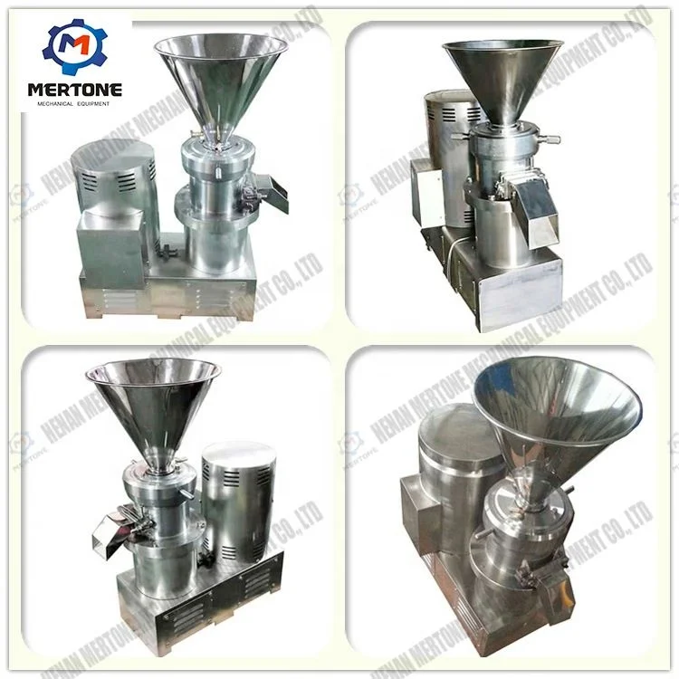 Emulsifying Chicken Bone Sesame cacao beans 500L Colloid Grinder Machine Grinder Mill For Bone Processing