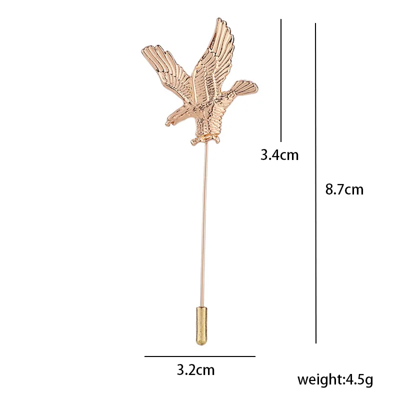 Popular different design Pin Brooch Wholesale Custom gold Brooch Pin China Wholesale metal men Brooch In Bulk
