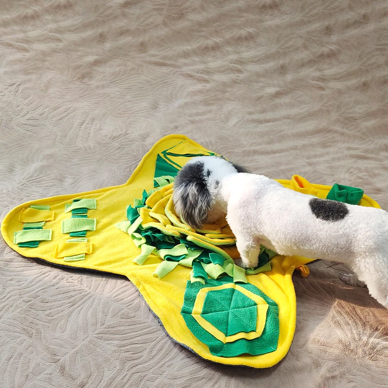 Cross-border e-commerce hot new pet toys cat sniffing puzzle companion sniffing dog odor play mat