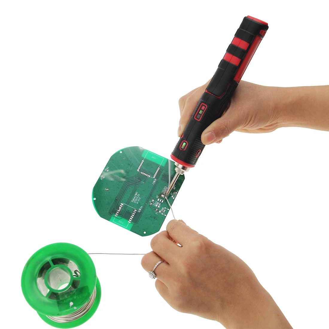 Беспроводной паяльник FROGBRO с перезаряжаемой литиевой батареей, компактный паяльник