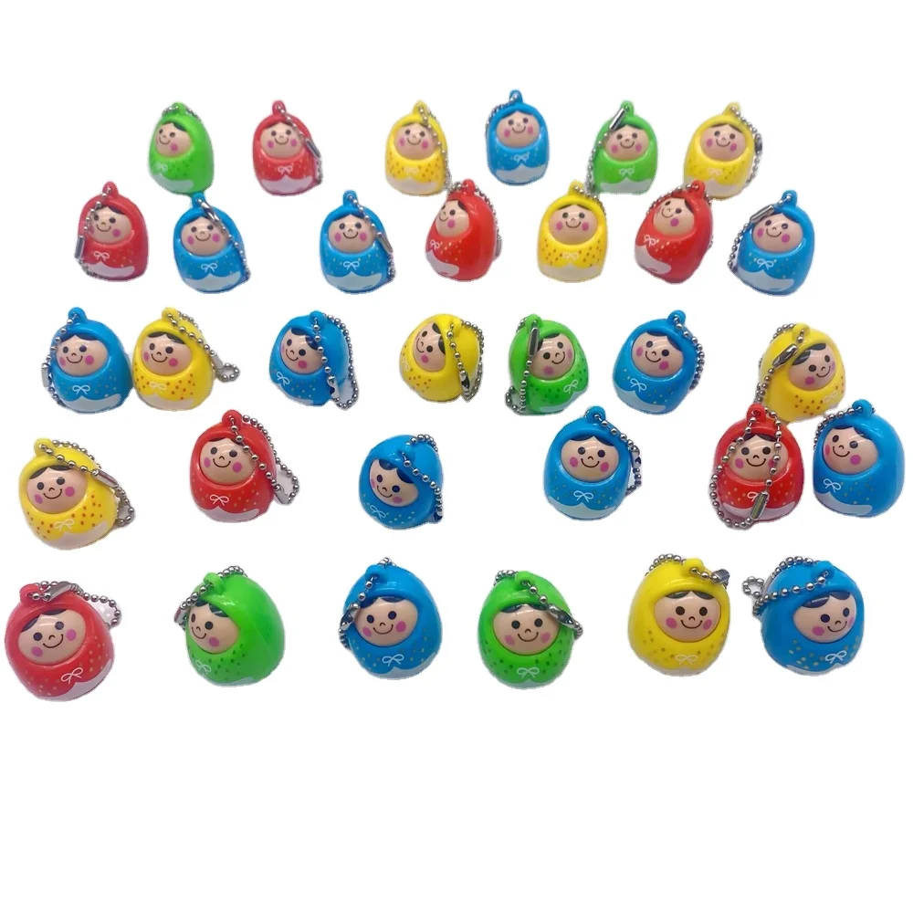 Flash LED Cartoon Glowing doll toys Small Gift flashing promotion toys