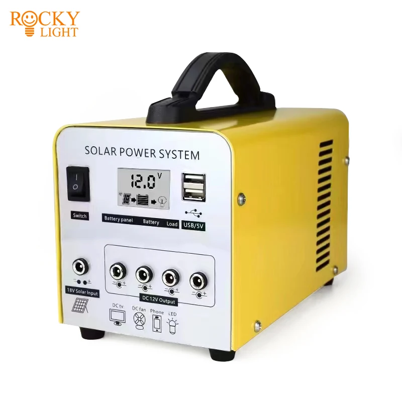 Solar portable emergency storage power supply